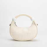 SAMPLE SM0004 Ivory Small Crossbody Bag - FINAL SALE