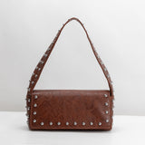 SAMPLE SM7439 Saddle Distressed Shoulder Bag - FINAL SALE