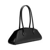 Birdie Black Recycled Vegan Leather Shoulder Bag