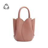 Tulip Rose Mini Recycled Vegan Top Handle Bag