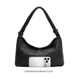 Quinn Olive Recycled Vegan Leather Shoulder Bag