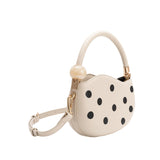 Jennie Cream Recycled Vegan Top Handle Bag