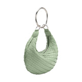 SAMPLE AC6054 Sage Woven Crossbody Bag - FINAL SALE