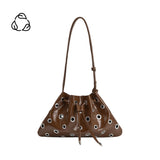 Paloma Chocolate Recycled Vegan Shoulder Bag