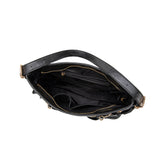 SAMPLE YP9332 Black Shoulder Bag - FINAL SALE