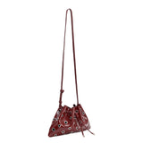 Paloma Burgundy Recycled Vegan Shoulder Bag
