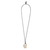 Necklace Cord Ivory Pendant