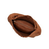 Johanna Tan Large Recycled Vegan Suede Shoulder Bag