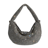 SAMPLE DE9912 Silver Top Handle Bag - FINAL SALE