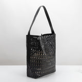 SAMPLE SM7073 Black Tote Bag - FINAL SALE