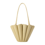 Shellie Yellow Recycled Vegan Shoulder Bag