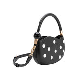 Jennie Black Recycled Vegan Top Handle Bag