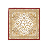 Scarf Burgundy Paisley