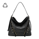 SAMPLE YP9332 Black Shoulder Bag - FINAL SALE