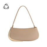 Sade Nude Recycled Vegan Leather Shoulder Bag
