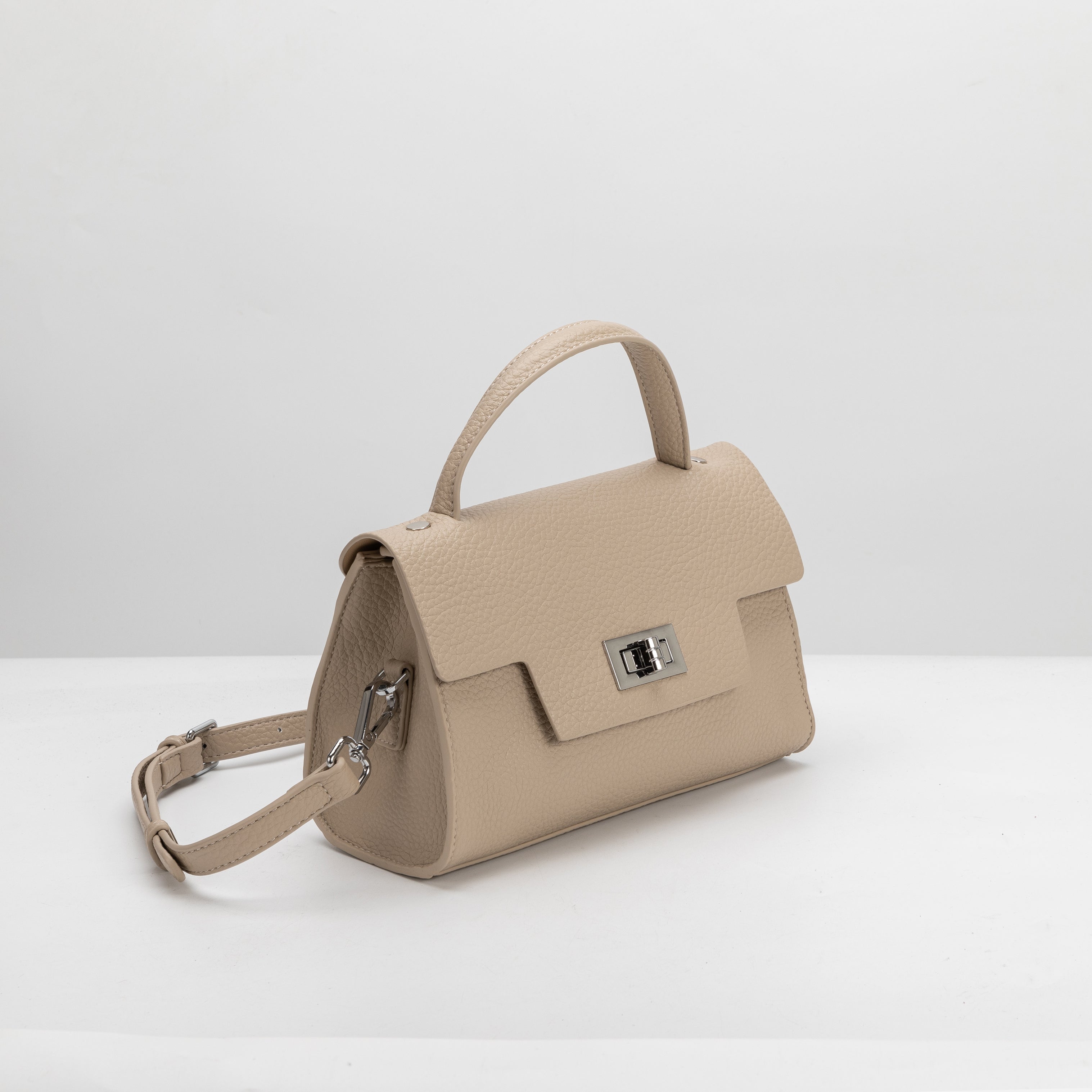 SAMPLE SM9536 Taupe Crossbody Bag - FINAL SALE