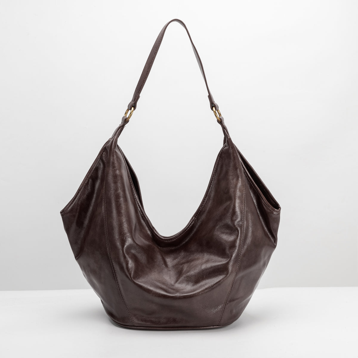 SAMPLE SM9562 Espresso Shoulder Bag FINAL SALE