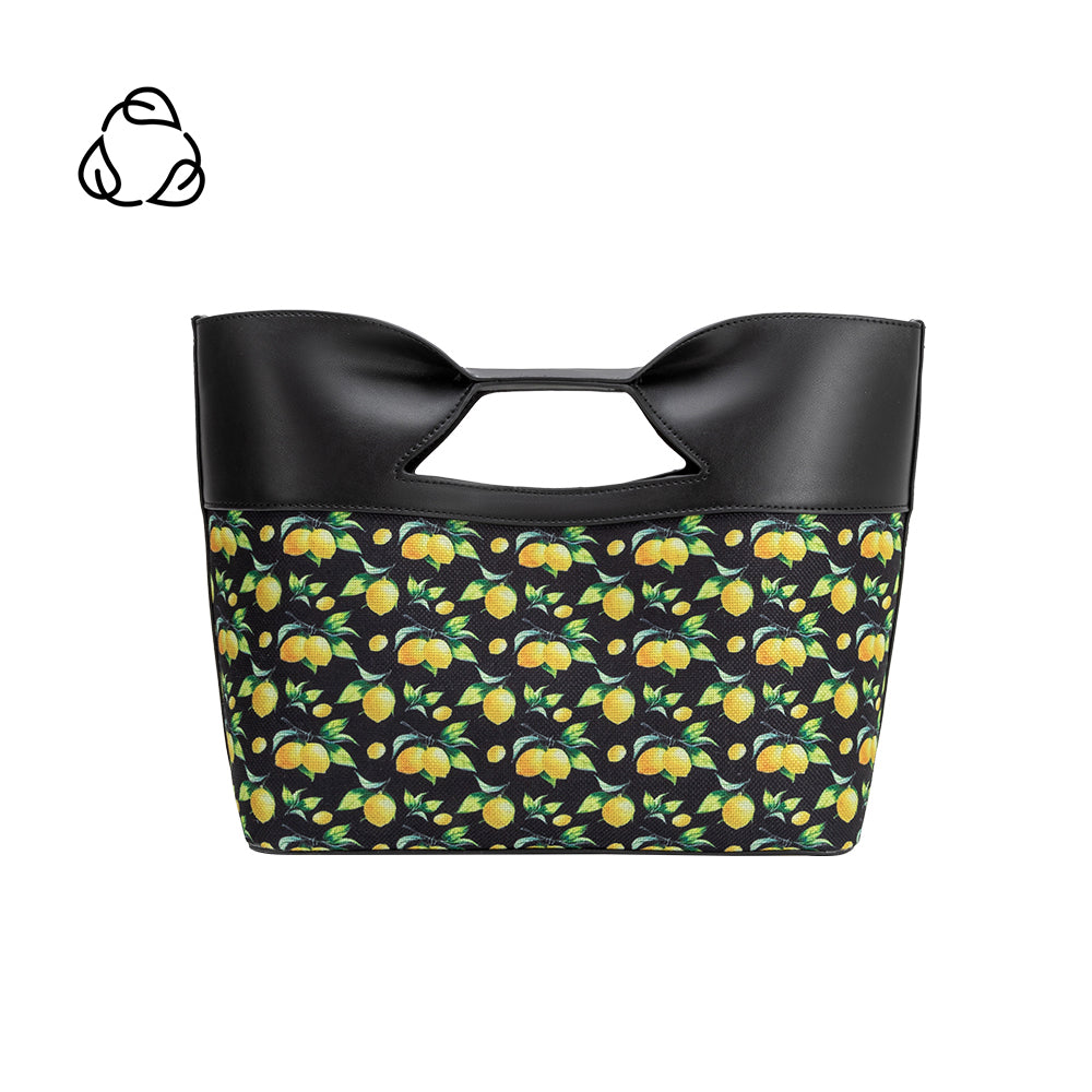 Jillian Lemon Recycled Vegan Leather Tote Bag