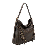 SAMPLE YP9332 Espresso Shoulder Bag - FINAL SALE
