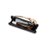 Belle Gold Vegan Leather Crossbody Bag