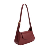 Melody Burgundy Recycled Vegan Shoulder Bag