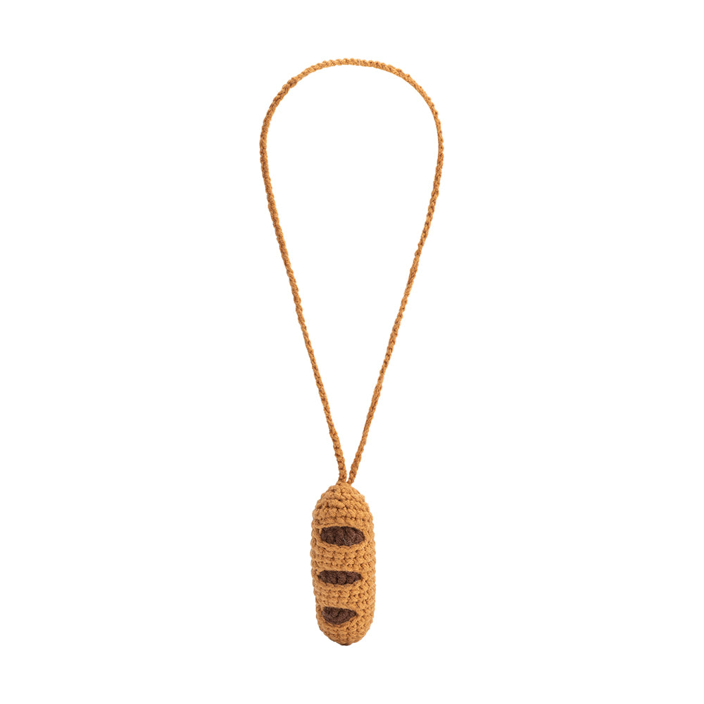 Baguette Crochet Bag Charm