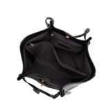 Imelda Black Recycled Vegan Leather Tote Bag