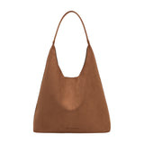 Eunice Tan Vegan Suede Tote Bag
