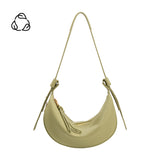 Hayden Pistachio Recycled Leather Crossbody Bag