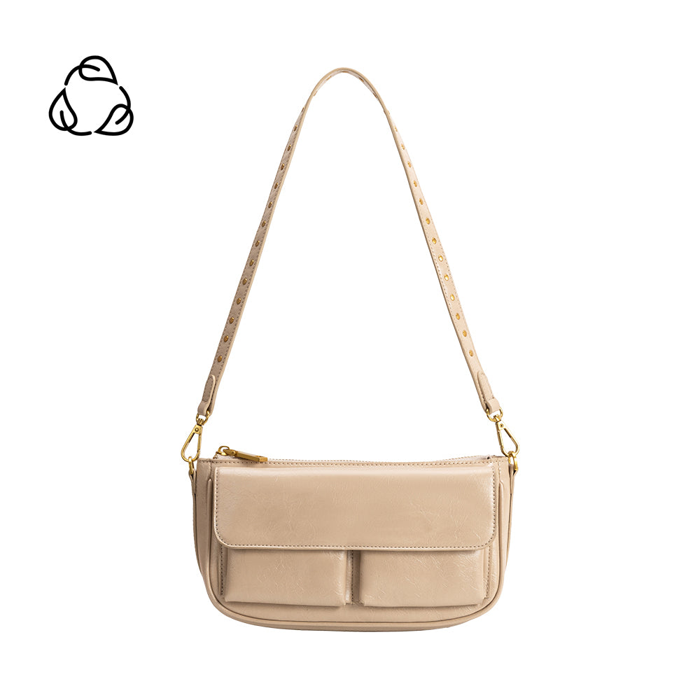 Aria Mushroom Recycled Vegan Shoulder Bag