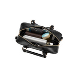 SAMPLE YP9101 Black Top Handle Bag - FINAL SALE