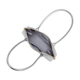 Dakota Silver Recycled Vegan Shoulder Bag