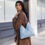 Phaedra Black Recycled Vegan Shoulder Bag