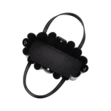 Adela Black Recycled Vegan Leather Tote Bag