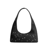 SAMPLE BD1002 Black Shoulder Bag - FINAL SALE