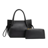 Tyler Black Recycled Vegan Leather Crossbody Bag