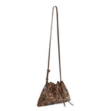 Paloma Chocolate Recycled Vegan Shoulder Bag