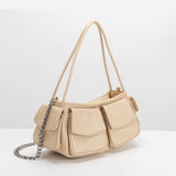 SAMPLE SM9589 Nude Crossbody Bag - FINAL SALE