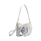 SAMPLE YP9050 Silver Shoulder Bag - FINAL SALE