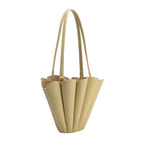 Shellie Yellow Recycled Vegan Shoulder Bag