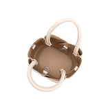 Tulip Bone Mini Recycled Vegan Top Handle Bag