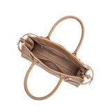 Rhonda Tan Recycled Vegan Top Handle Bag