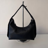 SAMPLE SM0011 Black Top Handle Bag - FINAL SALE