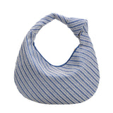 SAMPLE UA3512 Blue Large Hobo Bag - FINAL SALE