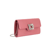 Elodie Rose Satin Crossbody Bag