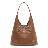 Eunice Tan Vegan Suede Tote Bag