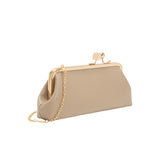 Chrissy Nude Vegan Leather Crossbody Bag
