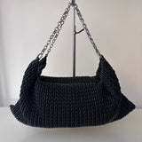 SAMPLE BK2401 Black Shoulder Bag - FINAL SALE