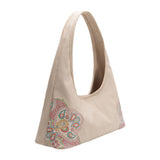 Tinsley Bone Recycled Vegan Leather Shoulder Bag