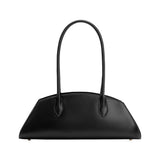 Birdie Black Recycled Vegan Leather Shoulder Bag